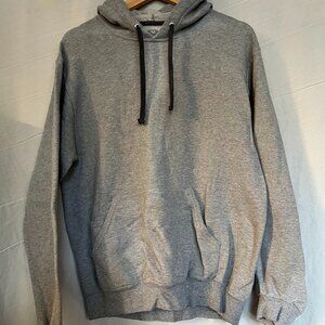 Fruit of the Loom Grey Marl Hoodie Size M